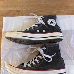 23㎝　コンバース　スニーカー　converse ハイカット　　の画像