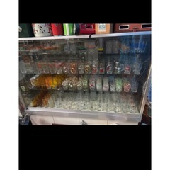 特大ショーケース　昭和レトロ　ディスプレイケースの画像