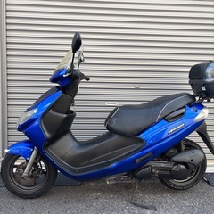 4268.低走行　最強2スト　アドレス110 シート、ミラー新品　千葉県柏市　即日配送、自走引き取りも可能の画像
