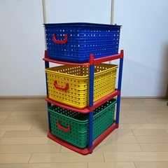おもちゃ収納ケースの画像