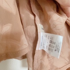 【まとめ買い歓迎】完売商品 アンブルネージュ前後2wayオパールボレロブラウス　シアー素材 の画像