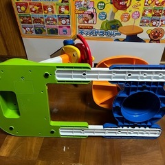 アンパンマン 音声付きハンドル キッズドライバー　車　運転　ドライブ　おもちゃの画像