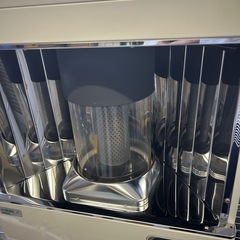 万代店　分解掃除済みCHOFU 長府 半密閉式石油ストーブ KSH-4811KL 22年製 煙突式 の画像