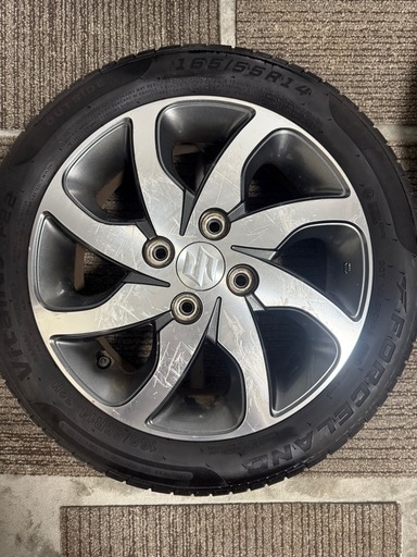 165/65/r14 スズキ軽のホイールセット