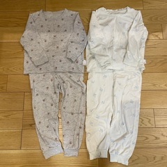 UNIQLO 子供　パジャマ　110 訳あり品　洗い替えの画像