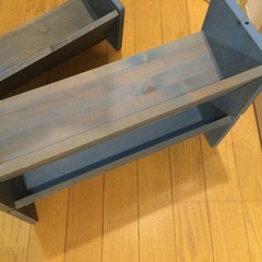 木製CDラック　3段(本の収納にも)の画像