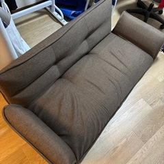 カジュアルカウチソファ にとりニトリの画像