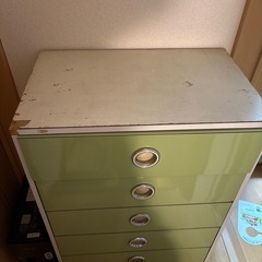 昭和レトロチェストの画像