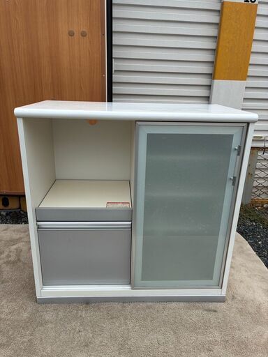 ホワイトキッチンカウンター レクサス90 ナフコ