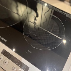 引き取り限定０円 使用頻度少なめアイリスオーヤマIHコンロの画像