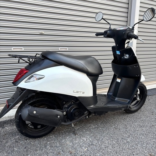 2371.高年式FI車両　最終型レッツ4 シート新品♪　千葉県柏市　即日配送、自走引き取りも可能 4271.超高年式 現行型レッツ シート新品 燃費抜群 千葉県柏市 即日配送