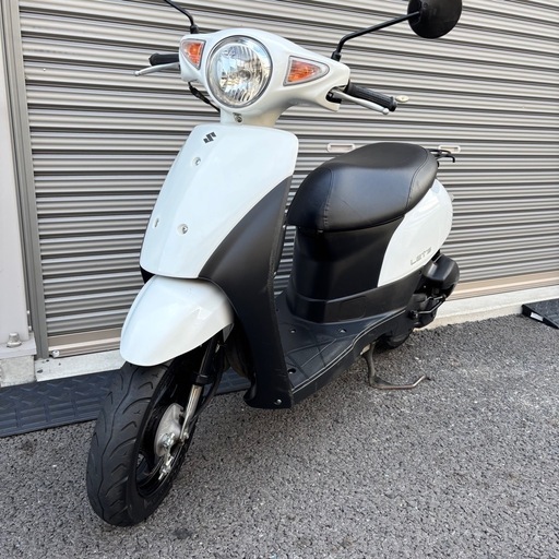 4271.超高年式　現行型レッツ　シート新品　燃費抜群　千葉県柏市　即日配送、自走引き取りも可能