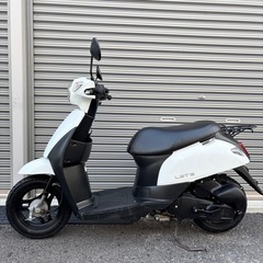 4271.超高年式　現行型レッツ　シート新品　燃費抜群　千葉県柏市　即日配送、自走引き取りも可能の画像