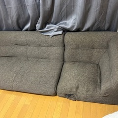 ニトリのロータイプソファーの画像