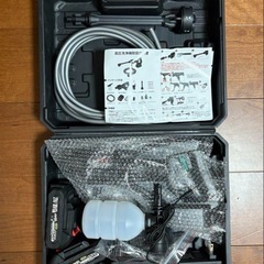 高圧洗浄機⭐️8MPa コードレス 充電式 2個バッテリー PSE認証済 多機能の画像