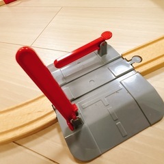 ブリオ　木製　レール　電車の画像