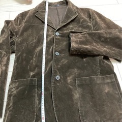 シェイン様　ジャケット＆タートルネックトップスメンズジャケット　ブラウン　　　　　　　　　　　　　の画像