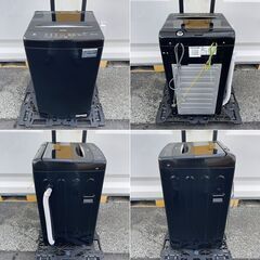 〓〓 売約済〆受付終了 〓〓2024年製■ハイアール 洗濯機 5.5kg JW-U55MK-K ブラック Haier 全自動洗濯機 一人暮らし 小型洗濯機の画像