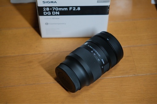 sigma 28-70mmf2.8 コンパクト標準ズームれnレンズ