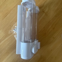 二重ディスペンサー ホワイト　300ml ネジ取り付けの画像