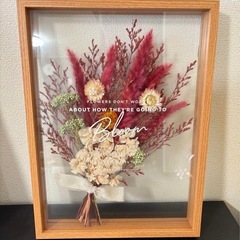 ドライフラワー アートボードの画像
