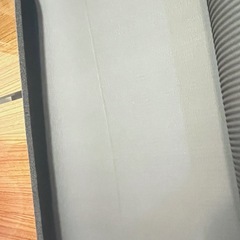 トレーニングマット専用ケース付き　グレー フィットネス  ジムの画像