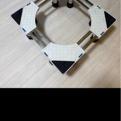【新規受付終了】パナソニック / 5.0kg 全自動洗濯機 / 通電確認済み＋ 洗濯機台の画像
