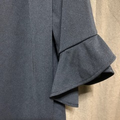 黒のブラウス　ＬＬの画像