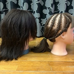 ヘアーマネキンの画像
