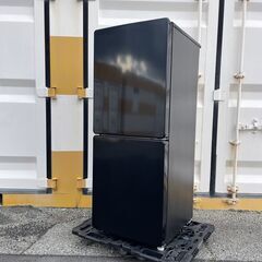 2024年製■ハイアール 冷蔵庫 150L ブラック JR-F15KS-K 自動霜取り Haier 2ドア冷凍冷蔵庫 一人暮らし 小型冷蔵庫の画像