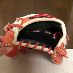 グローブ☆野球☆ソフトボール☆草野球☆オレンジ☆
の画像