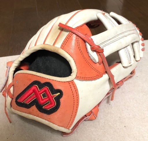 グローブ☆野球☆ソフトボール☆草野球☆オレンジ☆