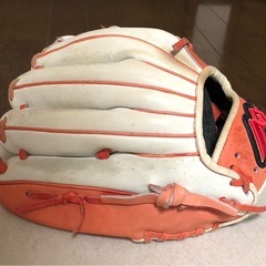グローブ☆野球☆ソフトボール☆草野球☆オレンジ☆
の画像