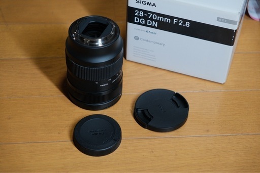 sigma 28-70mmf2.8 コンパクト標準ズームれnレンズ