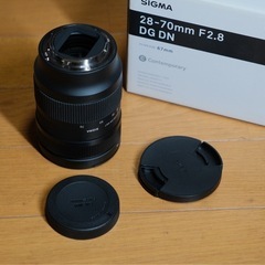 sigma 28-70mmf2.8 コンパクト標準ズームれnレンズの画像