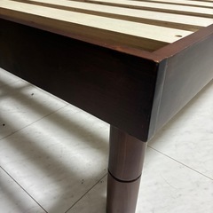 【！今週限定半額！】ほぼ新品！シングルベッドの画像