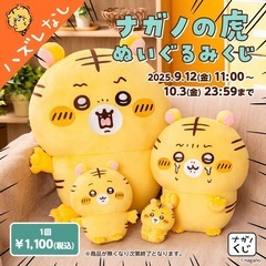ナガノの虎　ぬいぐるみくじ　D賞マスコットの画像