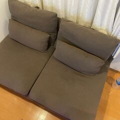 SÖDERHAMN ソーデルハムン 3人掛けコンパクトソファセクション, フリードトゥナ ダークグレーの画像