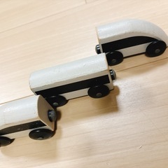 ブリオ　木製　レール　電車の画像