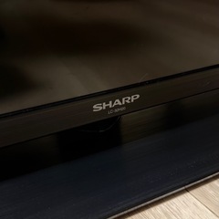 【無料】SHARP AQUOS 32インチテレビ（故障品・電源入らず）引き取り希望の画像