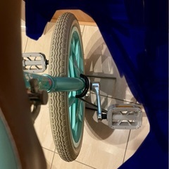 一輪車　 ブリヂストン18インチスタンド付きの画像