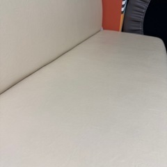 レザーベンチソファの画像