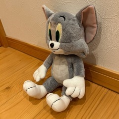 トムとジェリー　トムのぬいぐるみの画像