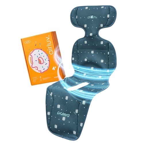 新品未使用　エアラブ 4+ ドーナッツ ベビーシート スノーブルー