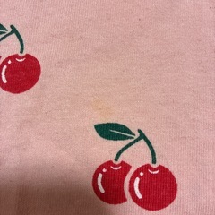 LEE チェリー柄Tシャツ　100の画像