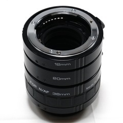 Kenko 接写リング 12mm 20mm 36mmの画像