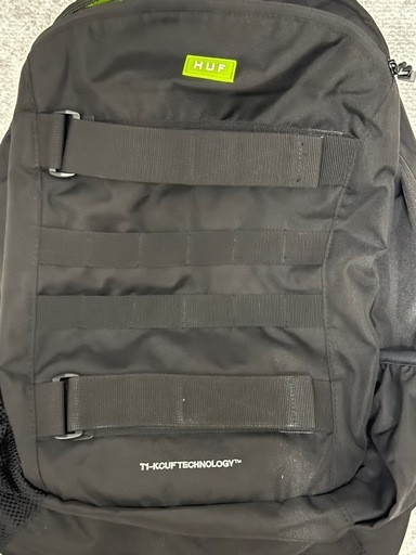 HUF ブラックリュック TH-HUF TECHNOLOGY™ MISSION BACKPACK - HUF Worldwide JP ハフ