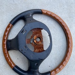 l700 ミラジーノ　純正ハンドル　ステアリングの画像