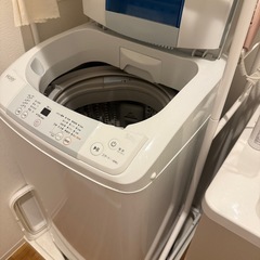 【美品】Haier ハイアール 全自動洗濯機 JW-K50H 5.0kg 省エネ コンパクト生産終了品の画像