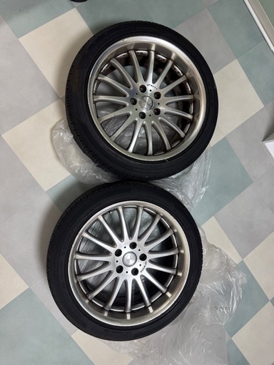 work ユーロラインEF  4本セット　タイヤ付き 18インチ